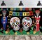 Day of The Dead Backdrop Dia DE Los Muertos Extra Large Fabric Banner(Day of The Dead)